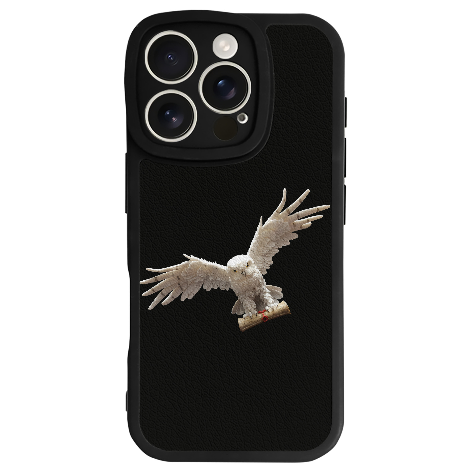 （画像用） Harry Potter ハリー・ポッターシリーズ 【iPhone 16シリーズ対応】シリコンスマホケース（レザー調） 材質：シリコン